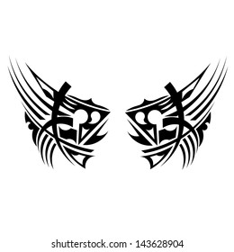 Black tribal element