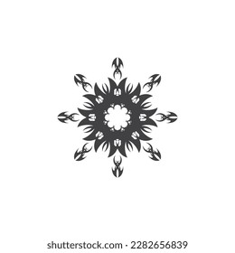 Black Tribal Tattoo Abstract Symbol Template