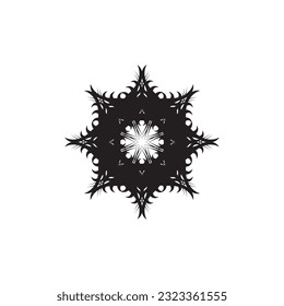 Black Tribal Tattoo Abstract Symbol Template