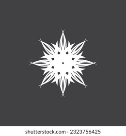 Black Tribal Tattoo Abstract Symbol Template