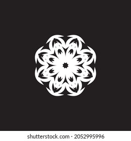 Black tribal tattoo symbol illustration