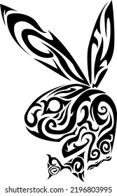 Black Tribal Tattoo,pattern,ornament,use this as a template and feel free to apply it in your designs