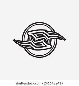 black tribal and trib vector logo design icon and sign tribal