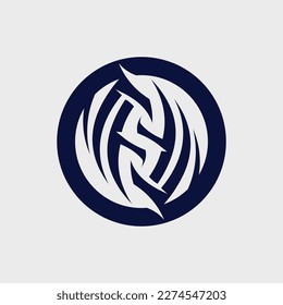 black tribal vector logo design icon and sign tribal