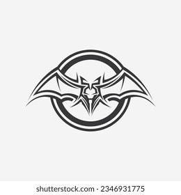 schwarzes Stamm, Vektorlogo, Design-Symbol und Zeichenstamm