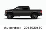 black truck art design vector