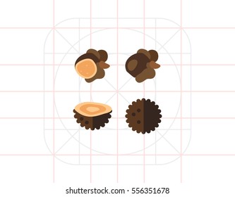 Black Truffles Icon