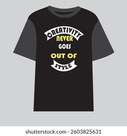 BLACK T-SHIRT DESIGN FOR CREATIVITY STYLE,Black and white t-shirt design,girl or boys , lifestyle, creative logo design, jersey.