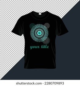 Black t-shirt design, religious t-shirt design