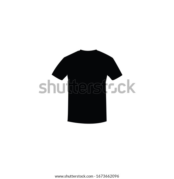 Black Tshirt Men Stock Vector (Royalty Free) 1673662096 | Shutterstock