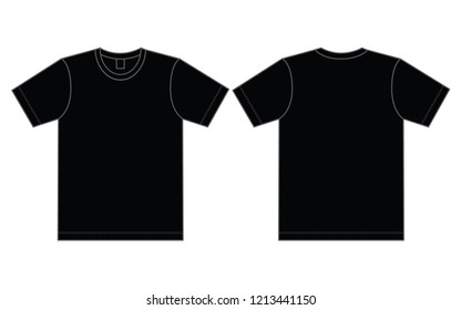 14,220 Black shirt layout Images, Stock Photos & Vectors | Shutterstock