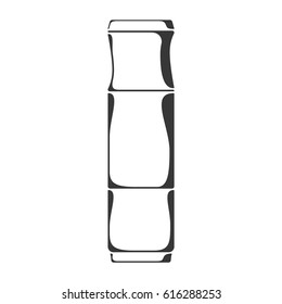Black tube style shaped mechanical mod icon
