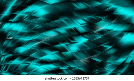 Black and Turquoise Background Vector