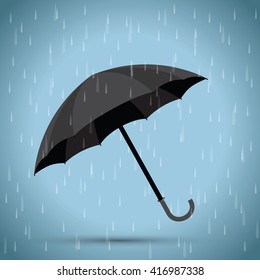 black umbrella