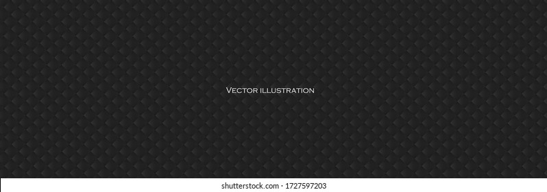 
Black upholstery. Geometric pattern. Stylish texture. Luxury black background. Vector illustration.Suitable for your design. Cover, poster, flyer.