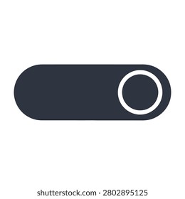 A black USB flash drive with a white circle icon on a plain white background