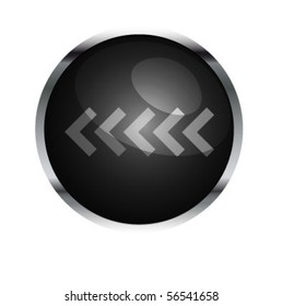 black  vector arrow button