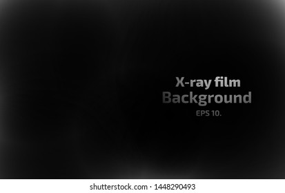 Black vector background images, X-ray film concepts and cells