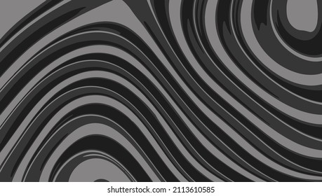 Black vector background with realistic shadows