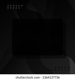 Black Vector Background for text.