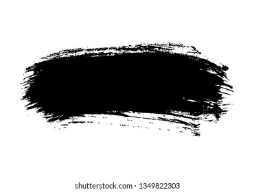 Black Vector Brushstroke Stock Vector (Royalty Free) 1349822303 ...