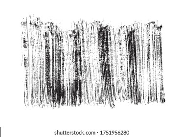 schwarzer Vektorgrafik-Pinselhintergrund, Vektorgrafik