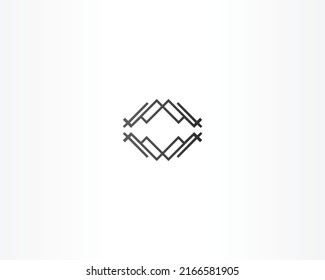 black vector company and line shapr logo