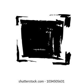 black vector grunge background