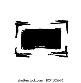 black vector grunge background