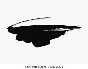 black vector grunge background
