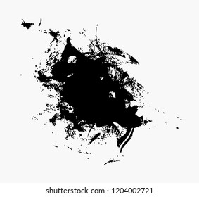 black vector grunge background