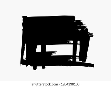black vector grunge background