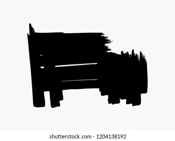 black vector grunge background