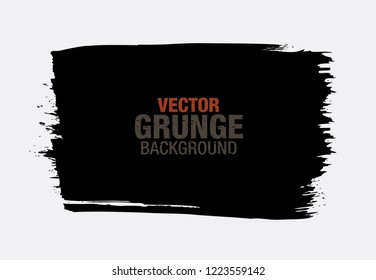 black vector grunge background