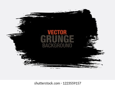 black vector grunge background