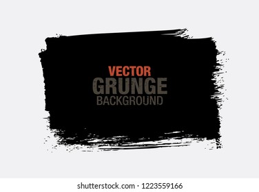 black vector grunge background