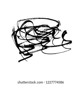 black vector grunge background