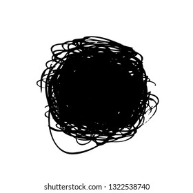 black vector grunge background