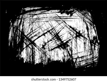 black vector grunge background