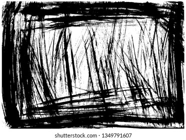 black vector grunge background