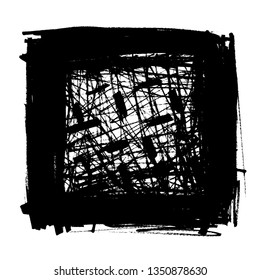 black vector grunge background