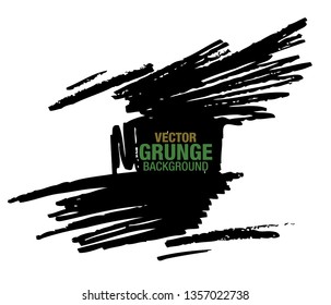 black vector grunge background