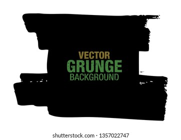 black vector grunge background