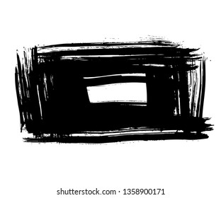 black vector grunge background