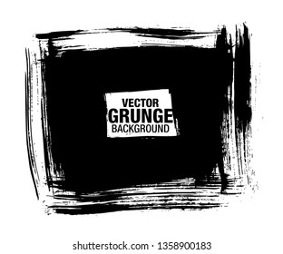 black vector grunge background