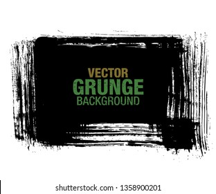 black vector grunge background