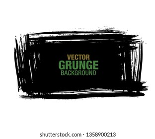 black vector grunge background