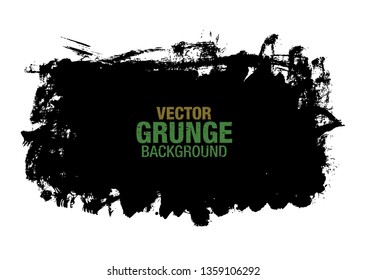 black vector grunge background