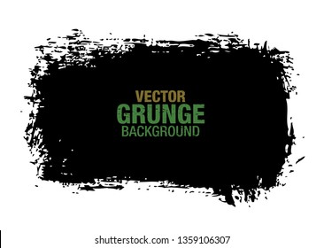 black vector grunge background
