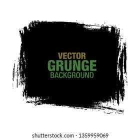 black vector grunge background